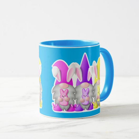 Mug Three Easter Gnomes (Devant droit)