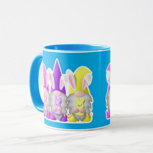Mug Three Easter Gnomes (Devant gauche)