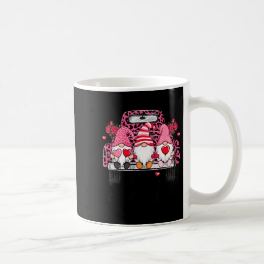 Mug Three Gnomes And Leopard Truck Happy Valentine's D (Droite)