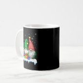 Mug Three Gnomes Tree Lights Men Women Matching Xmas H (Devant gauche)