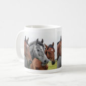 Mug Three horse (Devant gauche)