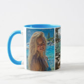 Mug Three Vertical Strip Boho Photo (Gauche)