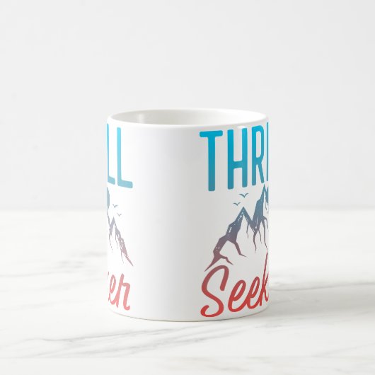 Mug Thrill Seeker Mountain Climbing Hiking (Centre)
