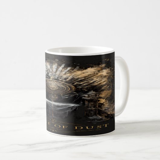 Mug Throne of Dust Dark Fantasy (Devant droit)