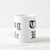 Mug Thug Femme Pop Culture Typographie (Centre)