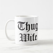 Mug Thug Femme Pop Culture Typographie (Gauche)