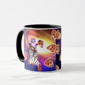 Mug Thug Space Chat sur Tiger Unicorn (Devant gauche)