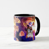 Mug Thug Space Chat sur Tiger Unicorn (Devant droit)