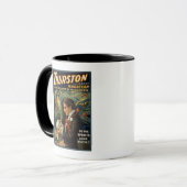 Mug Thurston le grand magicien tenant la magie du crân (Devant gauche)