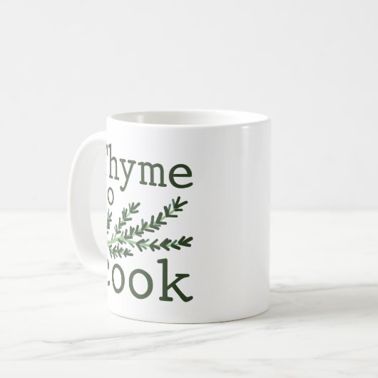 Mug Thym à cuire (Devant gauche)