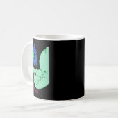 Mug Thyroïde Cancer Sensibilisation Tournesol Elephant (Devant gauche)