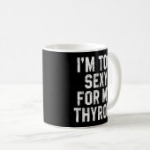 Mug Thyroïde chirurgie récupération Thyroidectomie Can (Devant droit)