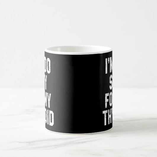 Mug Thyroïde chirurgie récupération Thyroidectomie Can (Centre)