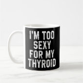 Mug Thyroïde chirurgie récupération Thyroidectomie Can (Gauche)