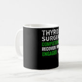 Mug Thyroidectomie| Cadeaux de récupération de la chir (Devant gauche)
