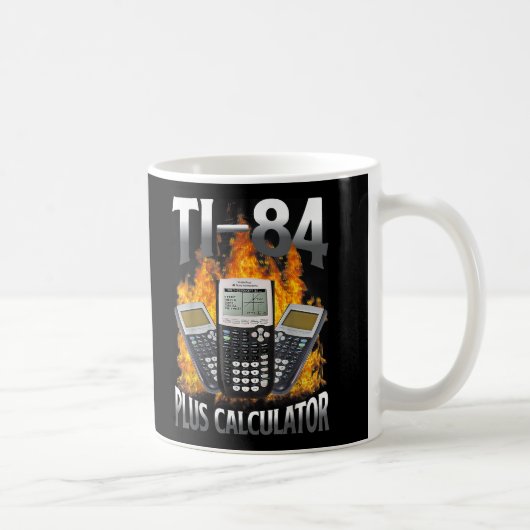 Mug Ti-84 Plus Calculateur Funny Enseignant Math (Droite)