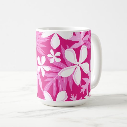 MUG TIARE (ROSE) (Devant droit)
