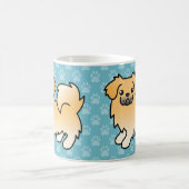 Mug Tibétain Spaniel Cartoon Chien Fawn (Centre)