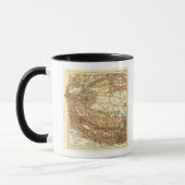 Mug TibetCarte panoramiqueTibet (Gauche)