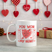 Mug Tic-Tac-Toe Coeur Valentine