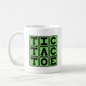 Mug Tic-Tac-Toe, Jeu de X et de O (Gauche)