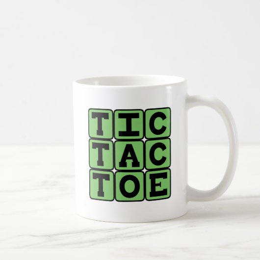 Mug Tic-Tac-Toe, Jeu de X et de O (Droite)
