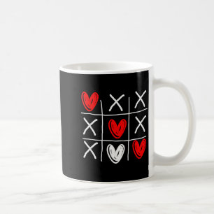 Mug Tic Tac Toe Saint-Valentin Cœur Amour En Amour Cou