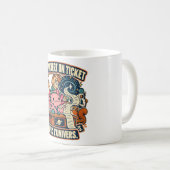Mug Ticket avec l'univers - axolotl (Devant droit)
