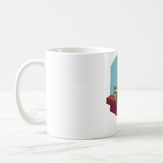 Mug Ticklayer au travail (Gauche)