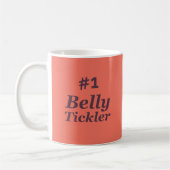 Mug Tickler du ventre #1 (orange) (Gauche)