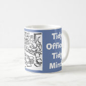 Mug Tidy Office. Tidy Mind. (Devant droit)