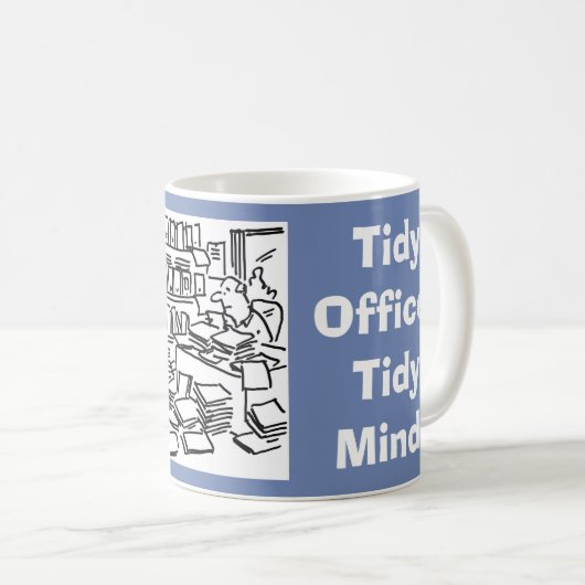 Mug Tidy Office. Tidy Mind. (Devant droit)