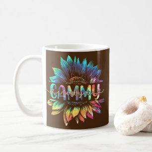 Mug Tie de tournesol teint I Love Gammy Happy Mother's