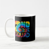 Mug Tie Dye 2e année Escouade Enseignant Élève Premier (Gauche)