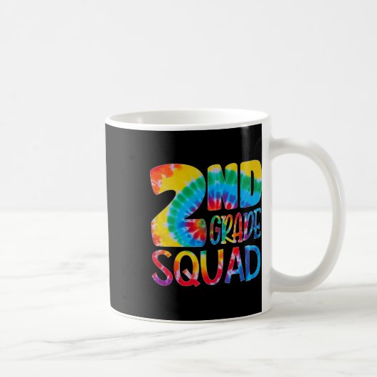 Mug Tie Dye 2e année Escouade Enseignant Élève Premier (Droite)