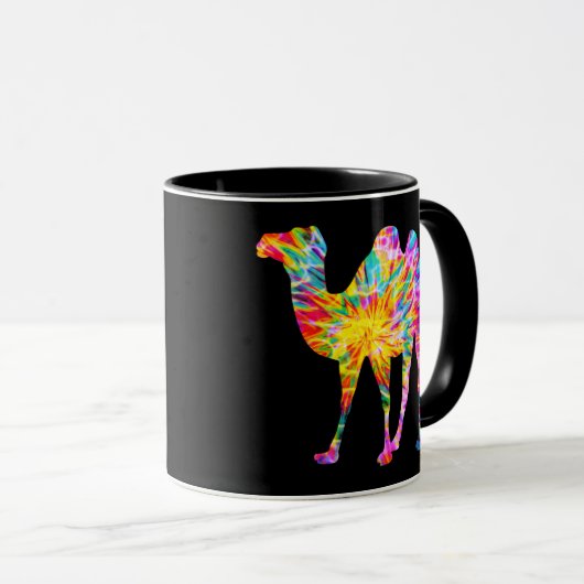 MUG TIE DYE CAMEL (Devant droit)
