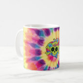 Mug Tie Dye Crâne (Devant gauche)