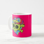 Mug Tie Dye Crâne (Devant gauche)