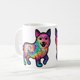 Mug Tie Dye Husky