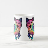 Mug Tie Dye Husky (Centre)