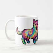 Mug Tie Dye Husky (Gauche)