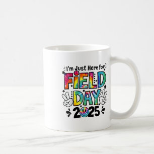 Mug Tie Dye Juste Ici Pour Le Jour Du Terrain 2025 Le