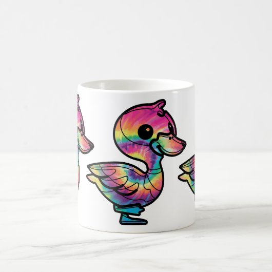 Mug Tie Dye Mallard Duck (Centre)