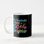 Mug Tie Dye Mes Étudiants Sont 100 Jours Enseignant Pl (Gauche)