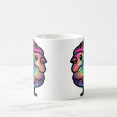 Mug Tie Dye Rooster (Centre)