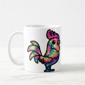 Mug Tie Dye Rooster (Gauche)
