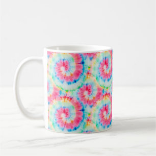 Mug Tie Dye Spiral. Belle Aquarelle Dirty Art. Sw