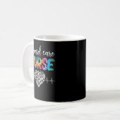 Mug Tie Dye Stethoscope Soins de blessures Soins infir (Devant gauche)