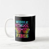 Mug Tie Dye Vibes de l'école secondaire Étudiant Retou (Gauche)