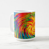 MUG TIE DYE WIND ABSTRAIT (Devant gauche)